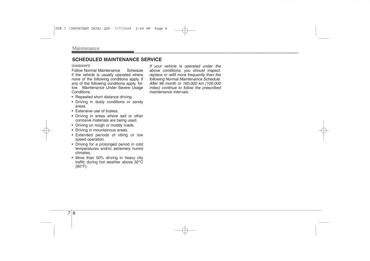 Hyundai i30 I 1 owners manual / page 323