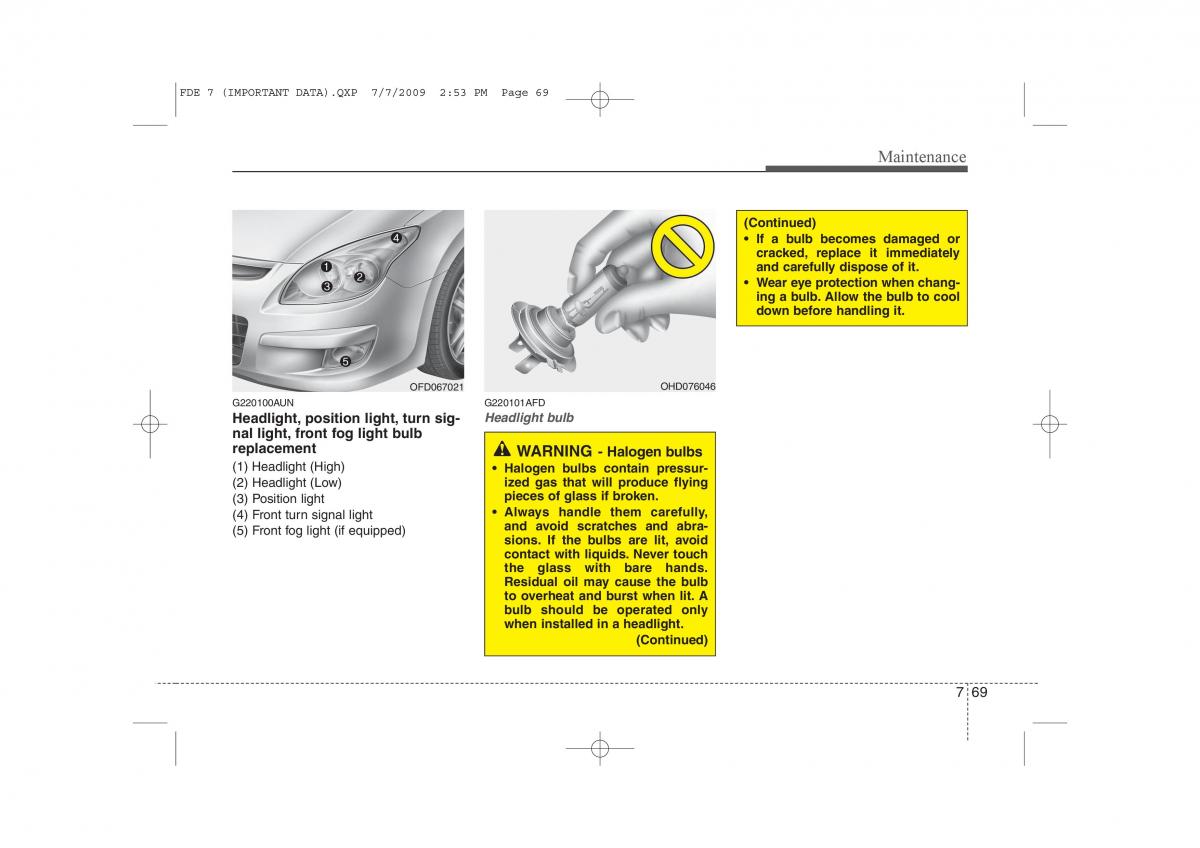 Hyundai i30 I 1 owners manual / page 384