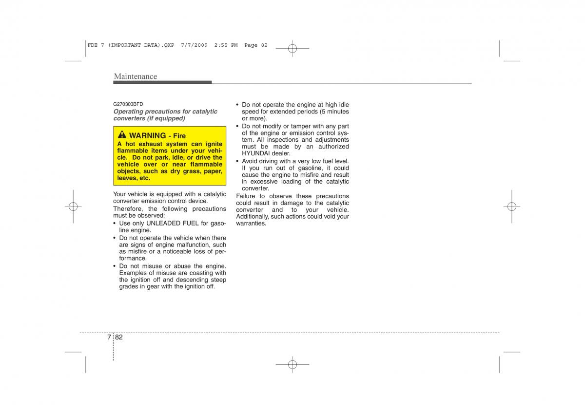 Hyundai i30 I 1 owners manual / page 397