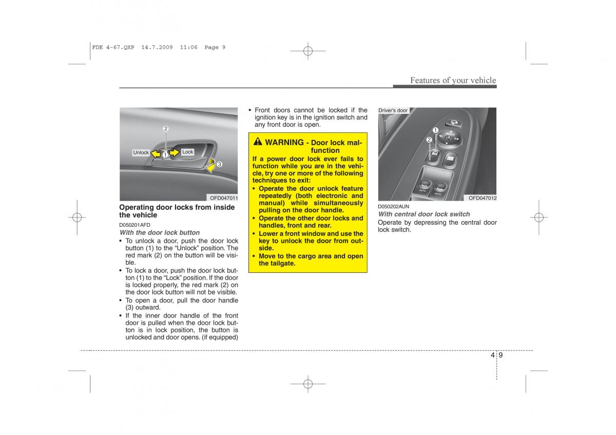 Hyundai i30 I 1 owners manual / page 419