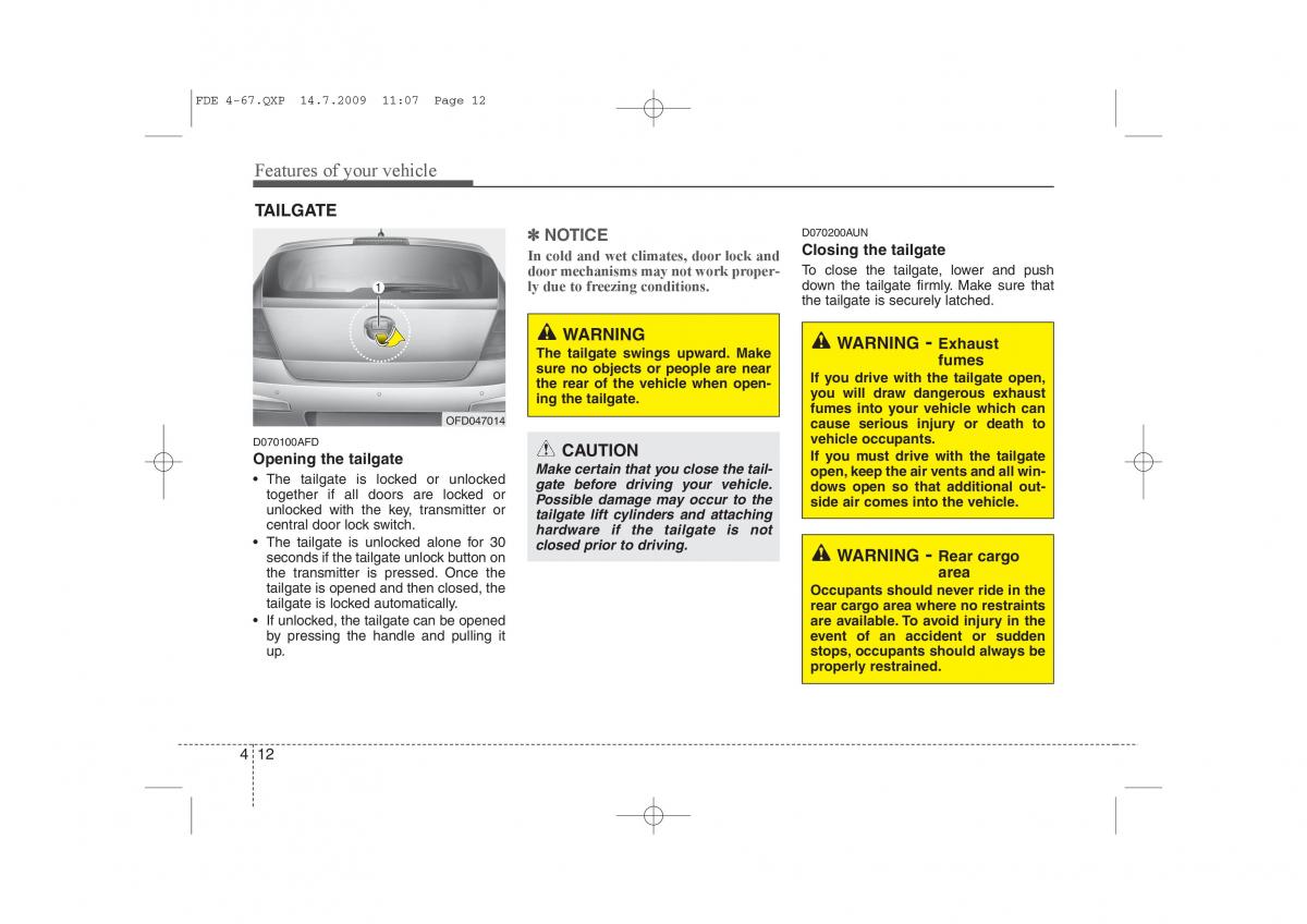 Hyundai i30 I 1 owners manual / page 422