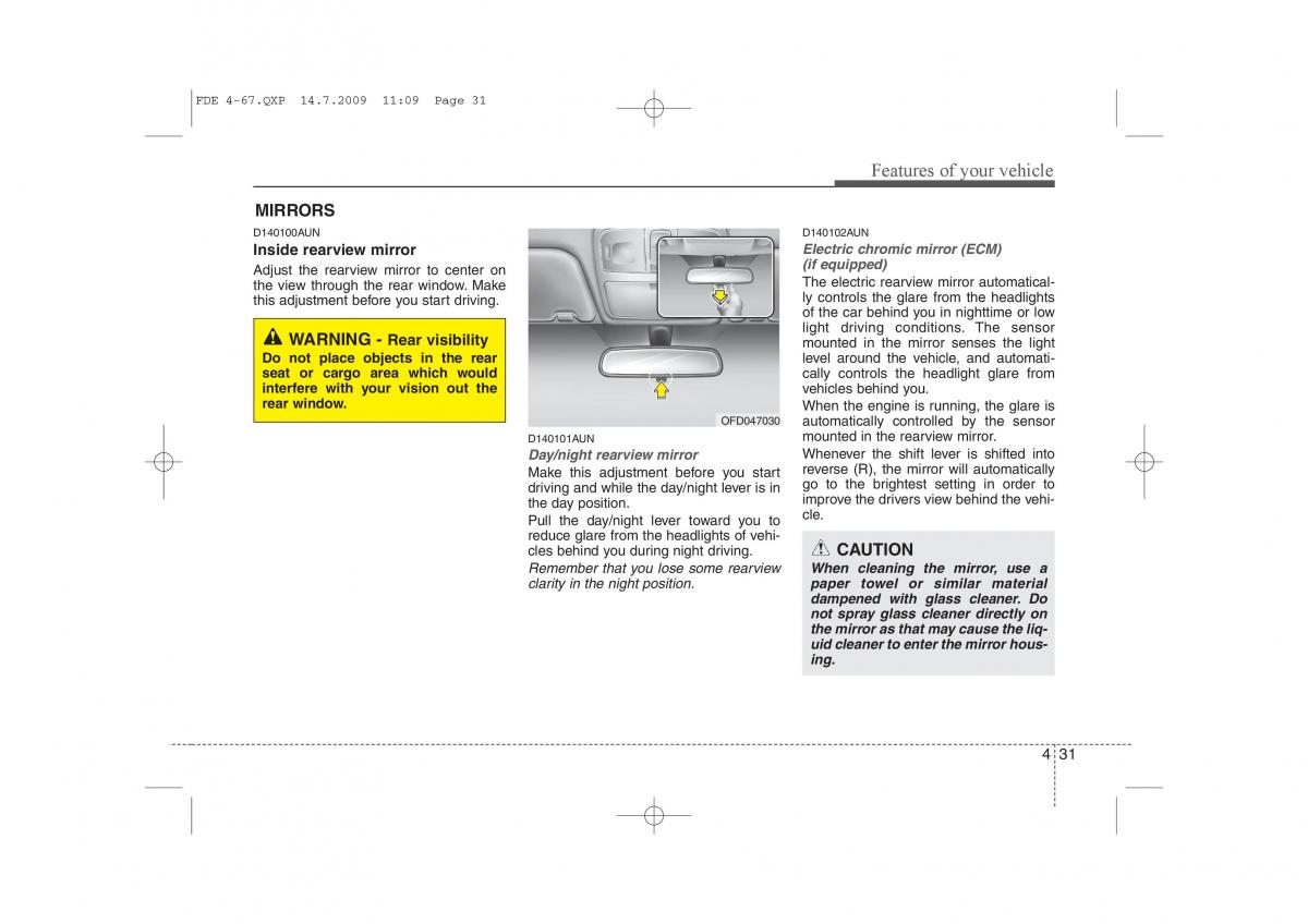 Hyundai i30 I 1 owners manual / page 441