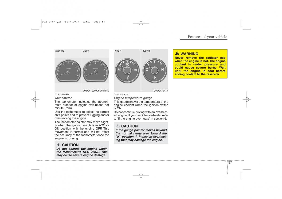 Hyundai i30 I 1 owners manual / page 447