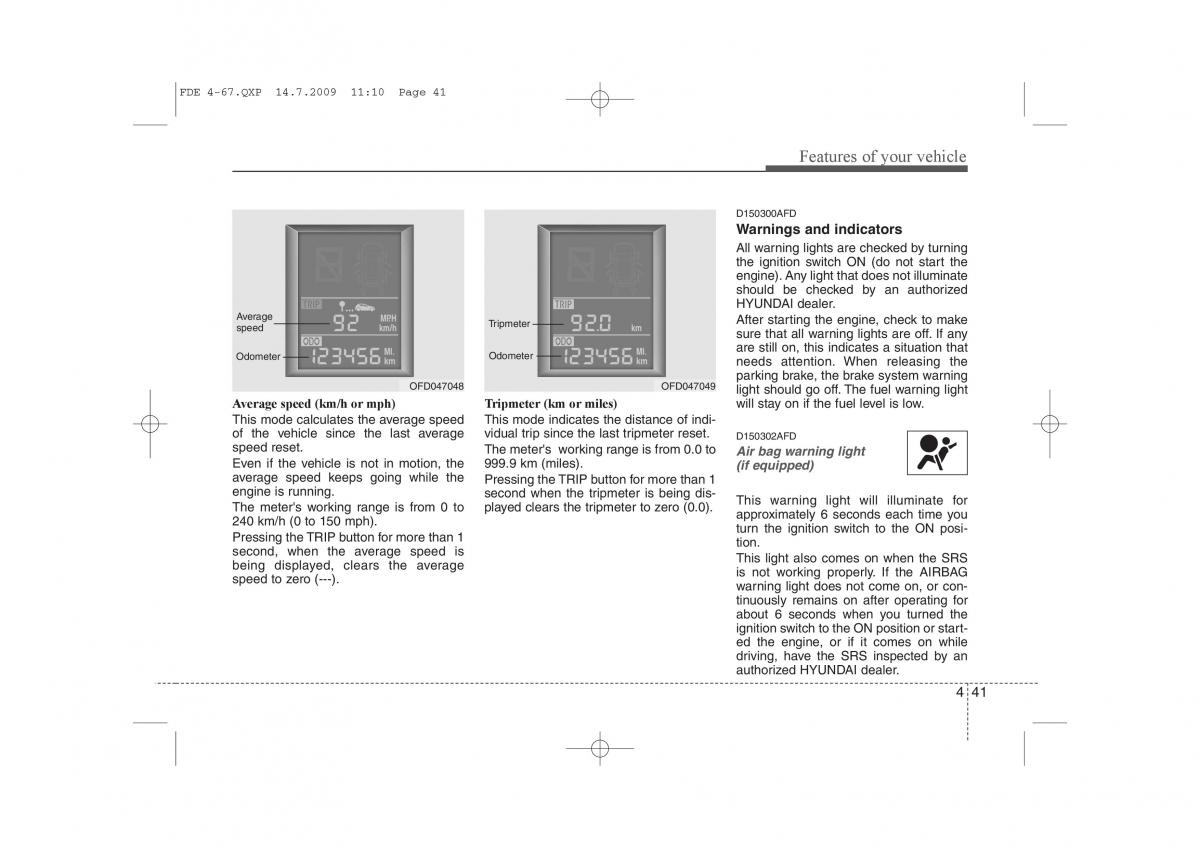 Hyundai i30 I 1 owners manual / page 451