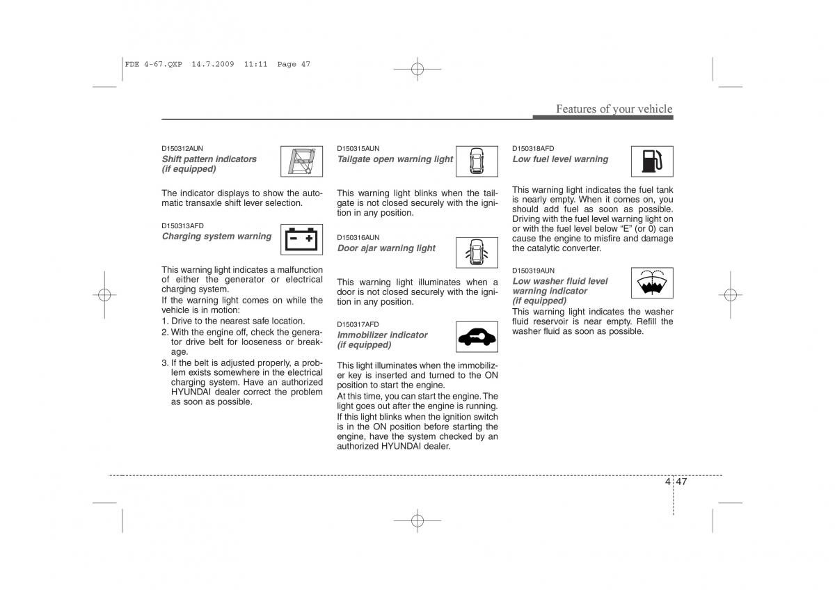 Hyundai i30 I 1 owners manual / page 457