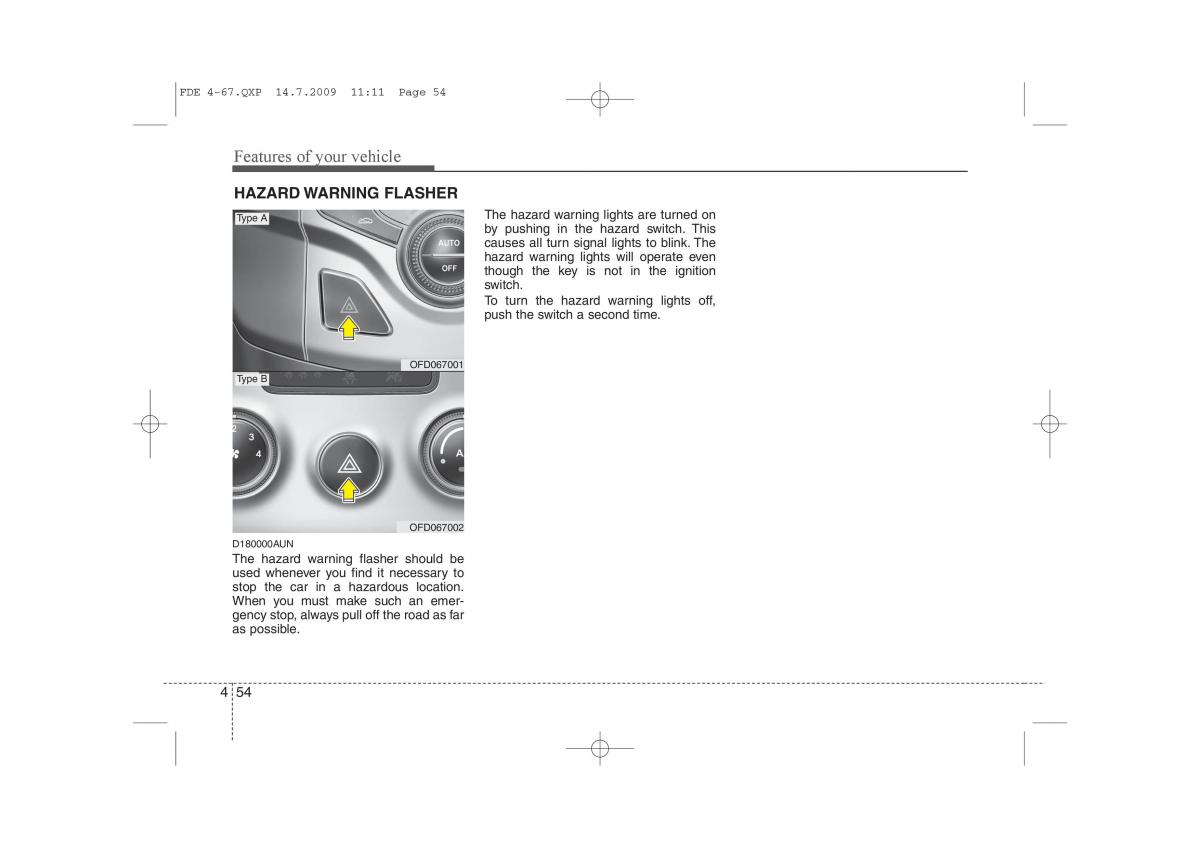 Hyundai i30 I 1 owners manual / page 464