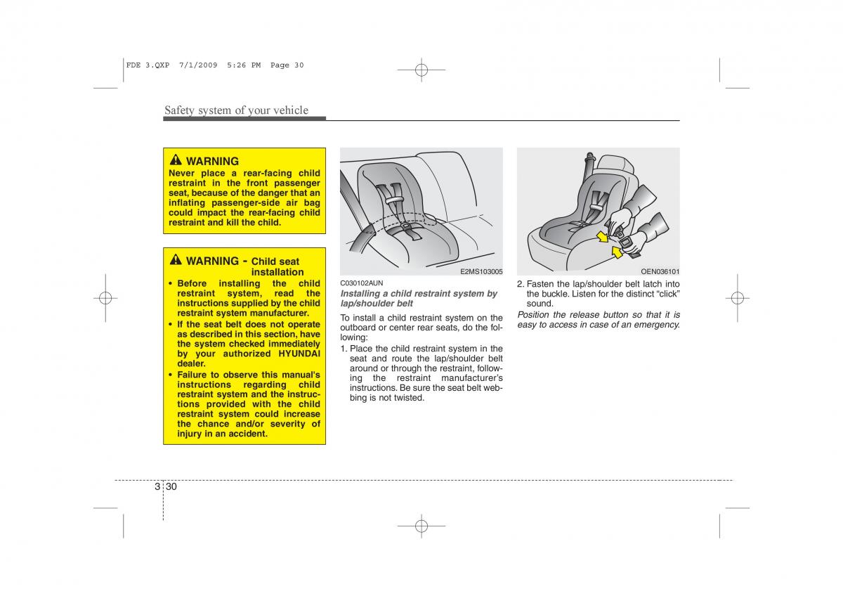 Hyundai i30 I 1 owners manual / page 48