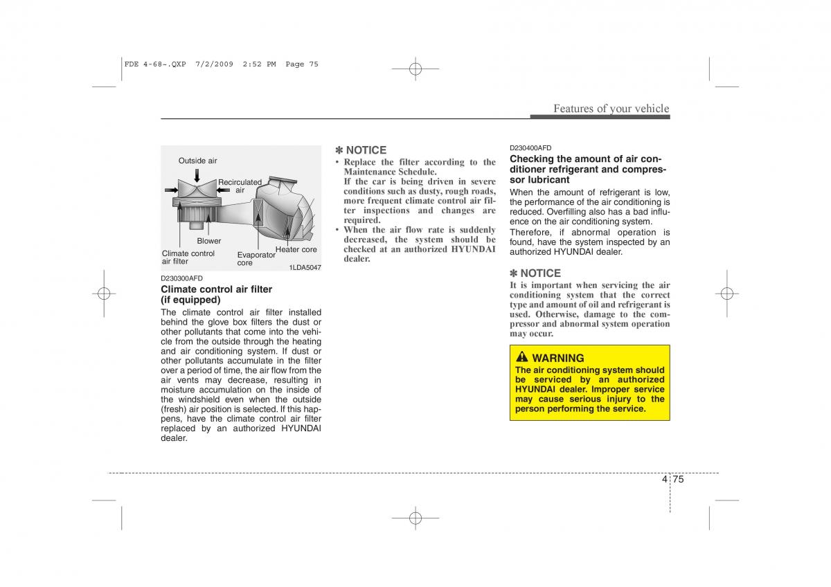 Hyundai i30 I 1 owners manual / page 485