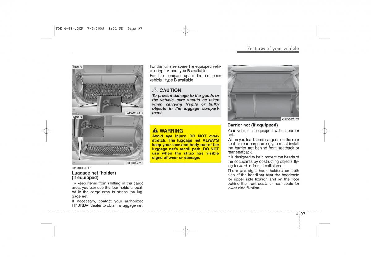 Hyundai i30 I 1 owners manual / page 507