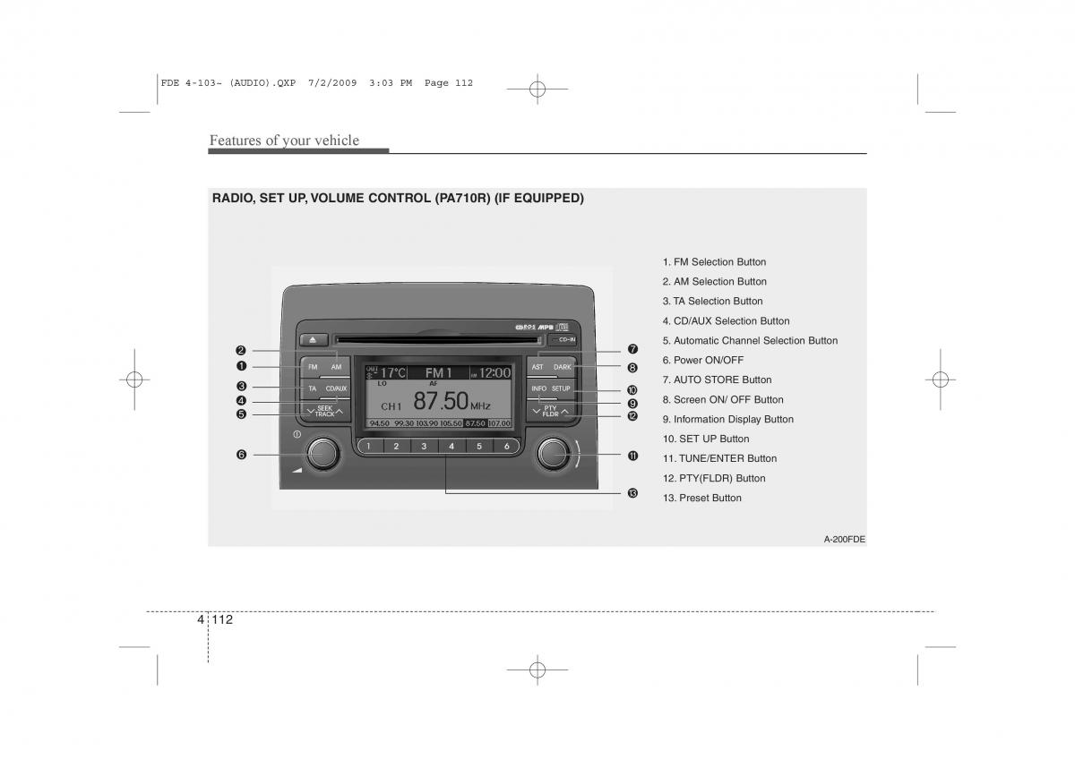 Hyundai i30 I 1 owners manual / page 522