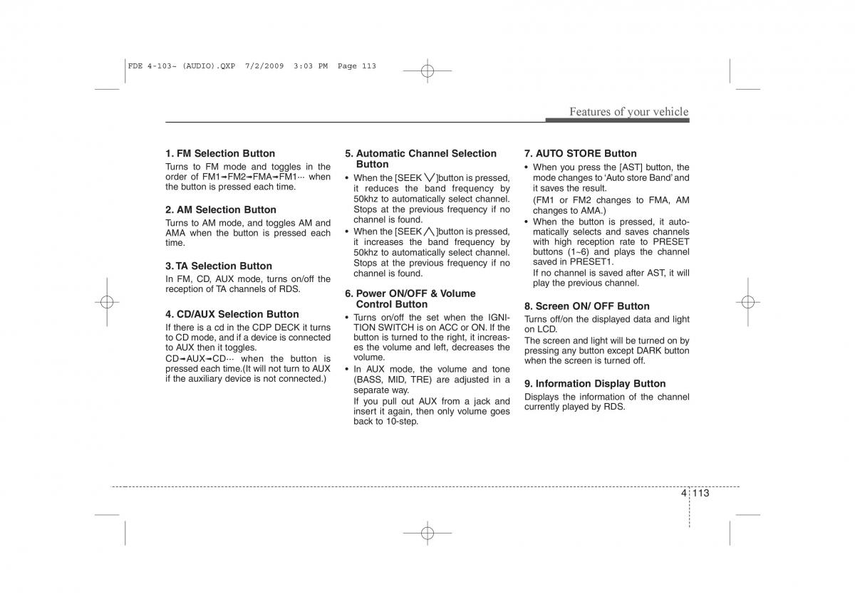 Hyundai i30 I 1 owners manual / page 523