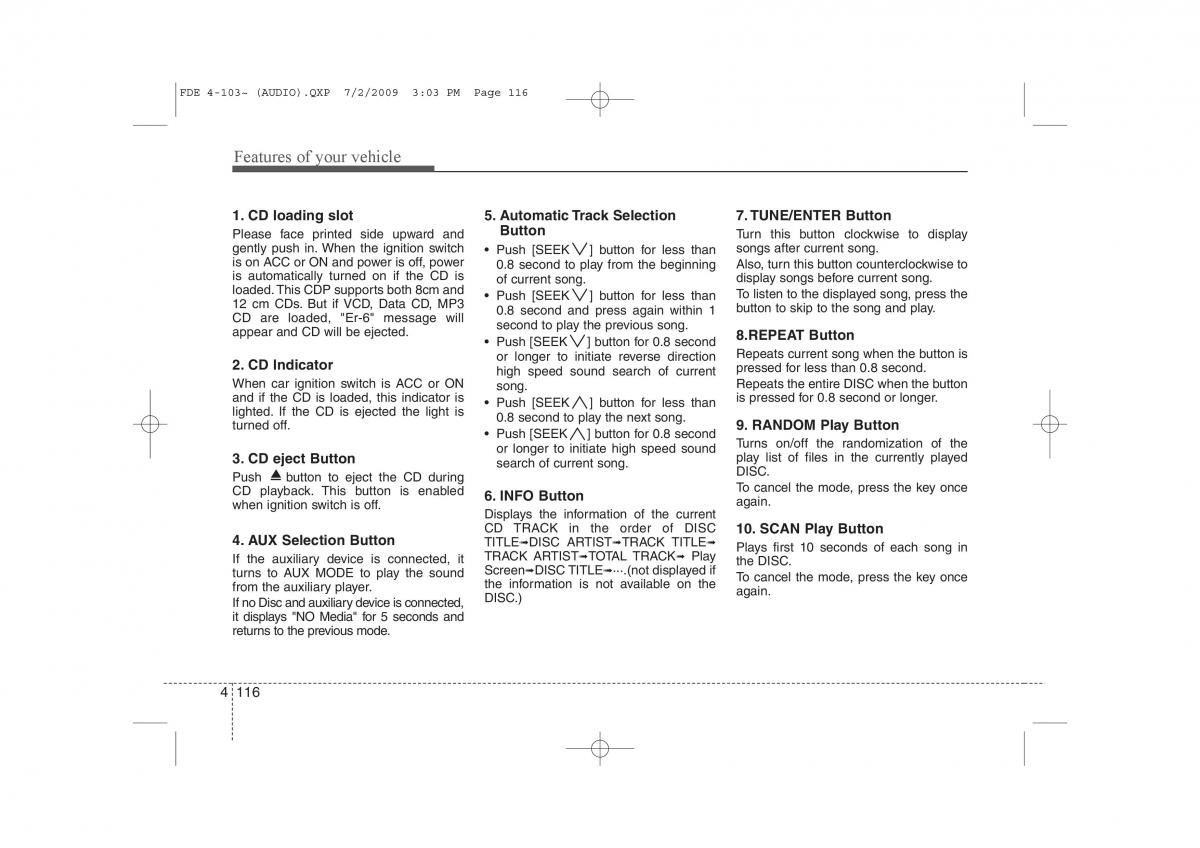 Hyundai i30 I 1 owners manual / page 526