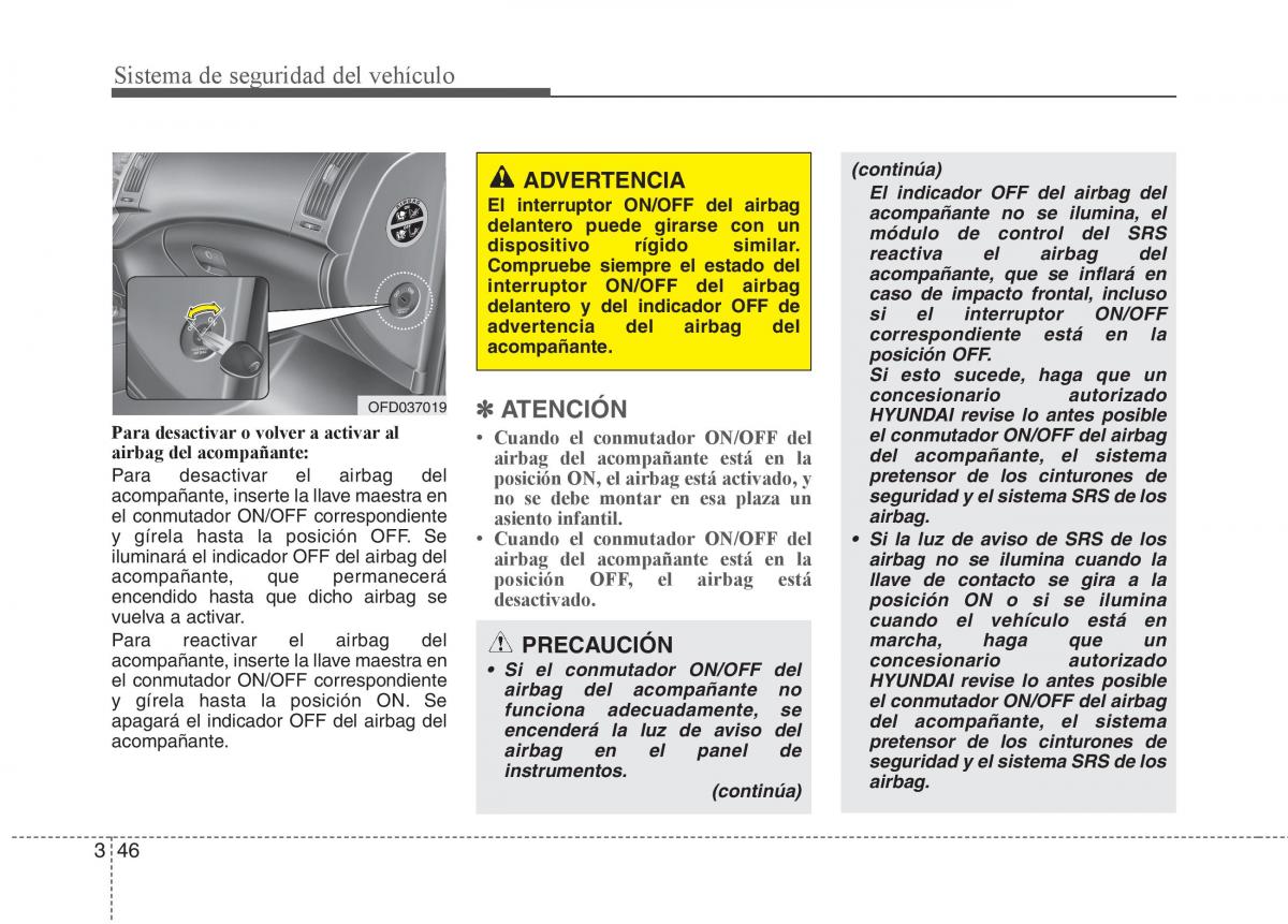 Hyundai i30 I 1 manual del propietario / page 65