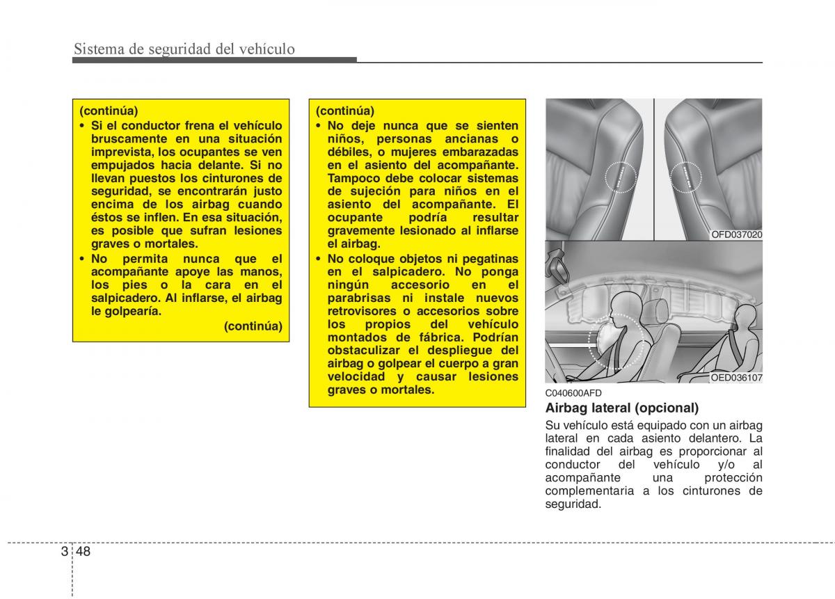 Hyundai i30 I 1 manual del propietario / page 67