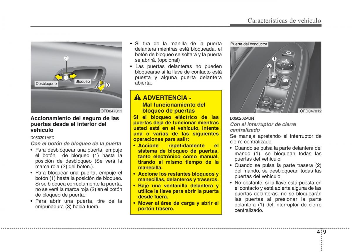 Hyundai i30 I 1 manual del propietario / page 89