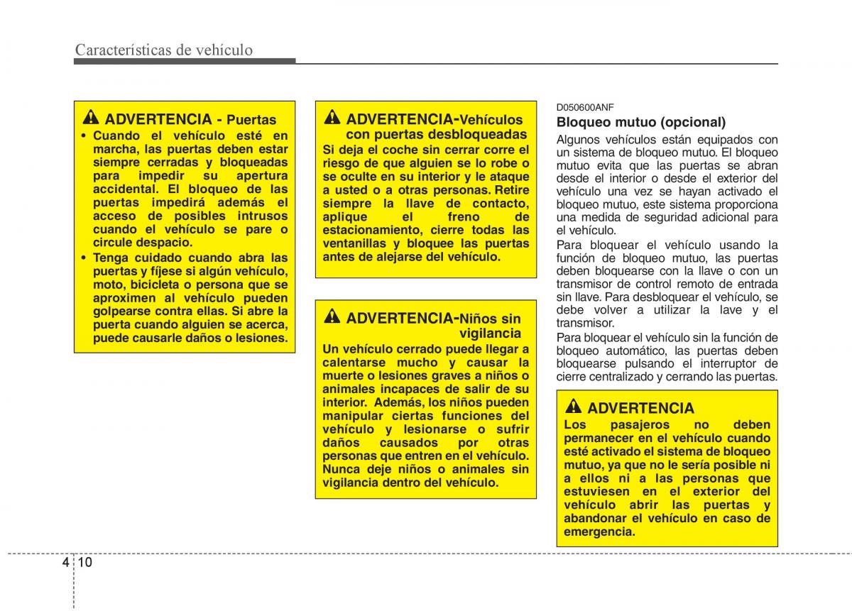 Hyundai i30 I 1 manual del propietario / page 90