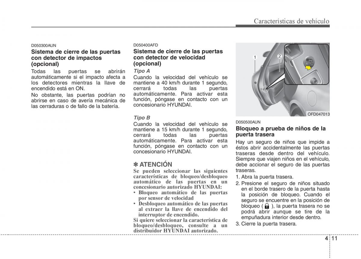 Hyundai i30 I 1 manual del propietario / page 91