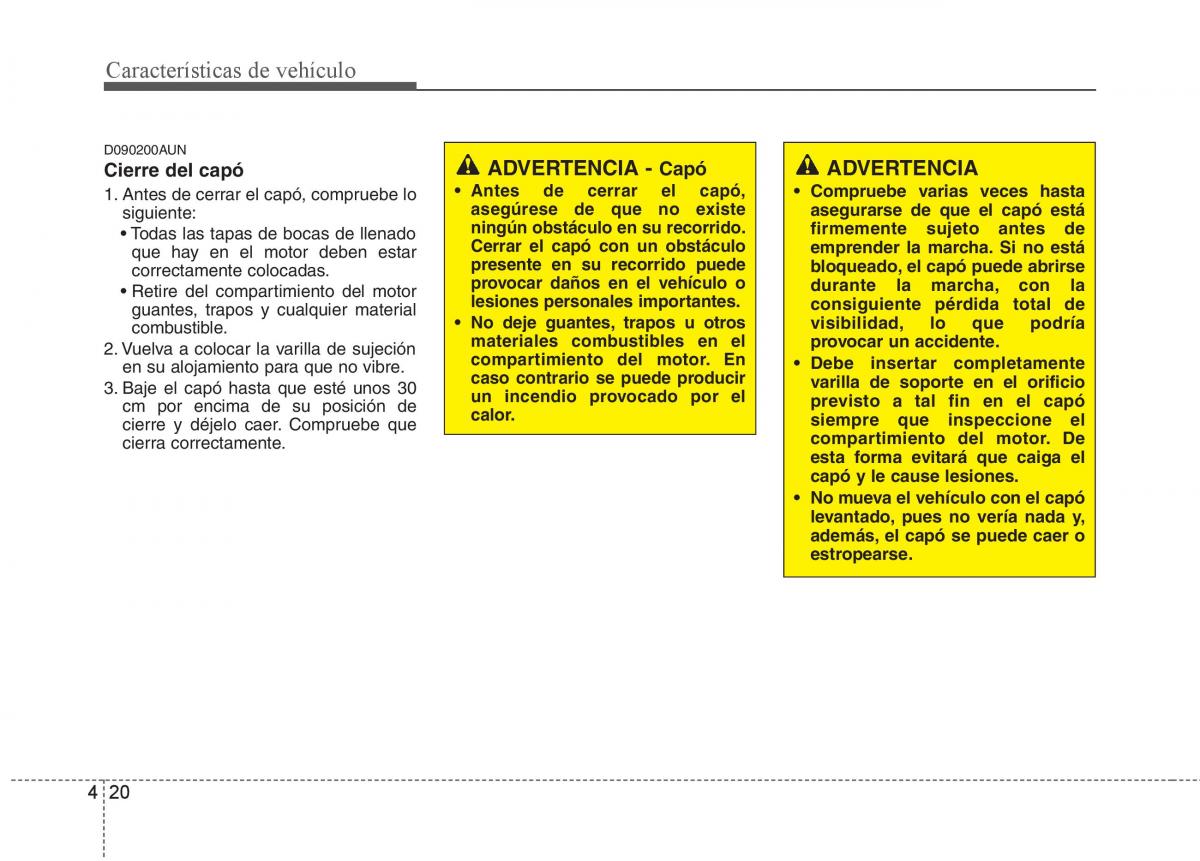 Hyundai i30 I 1 manual del propietario / page 100