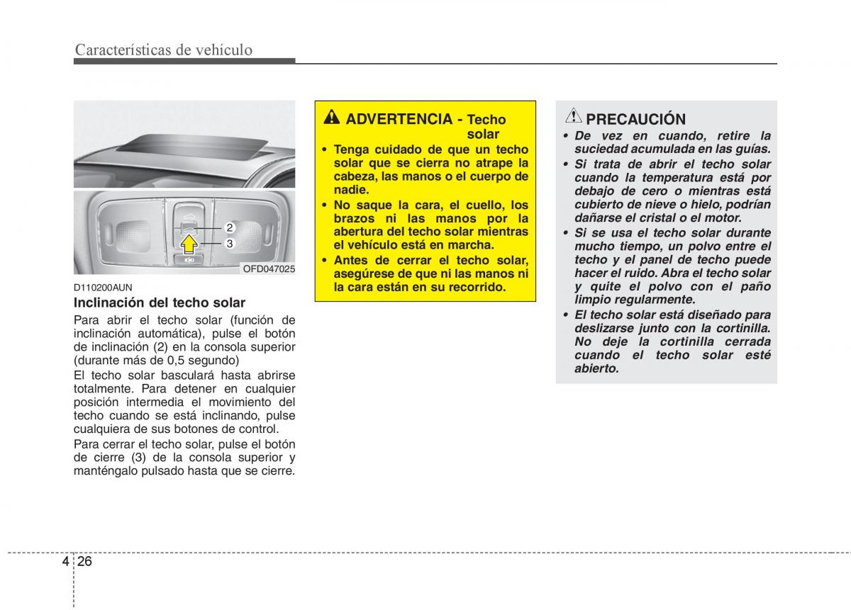 Hyundai i30 I 1 manual del propietario / page 106