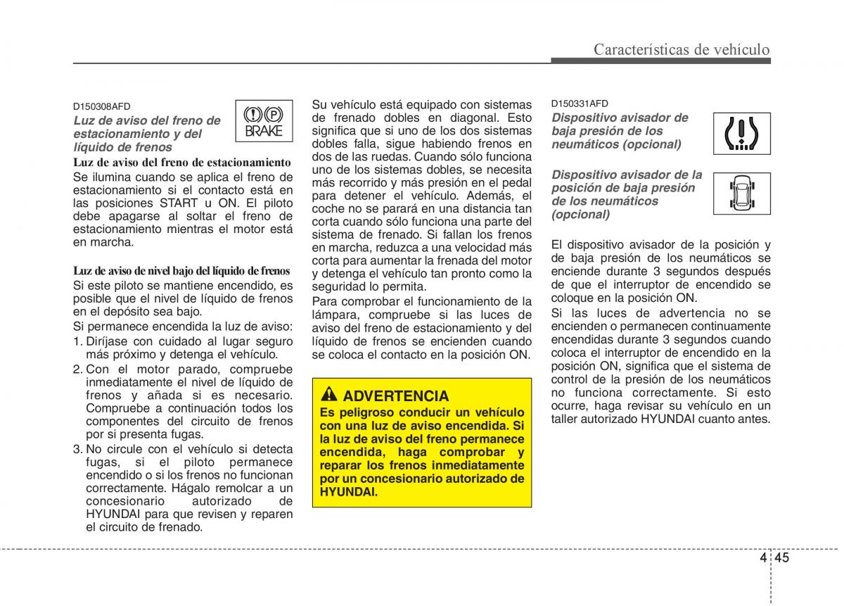 Hyundai i30 I 1 manual del propietario / page 125