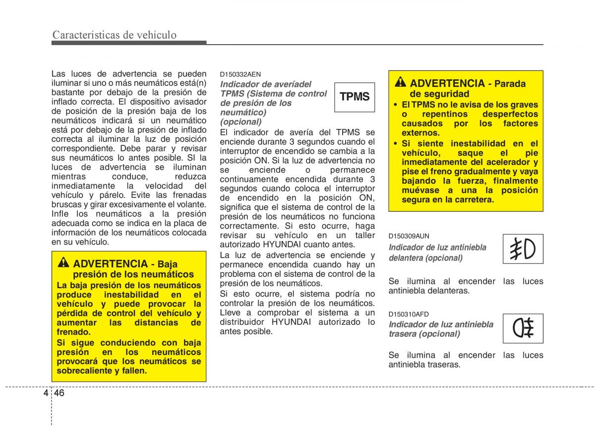 Hyundai i30 I 1 manual del propietario / page 126