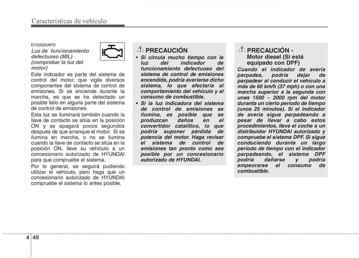 Hyundai i30 I 1 manual del propietario / page 128