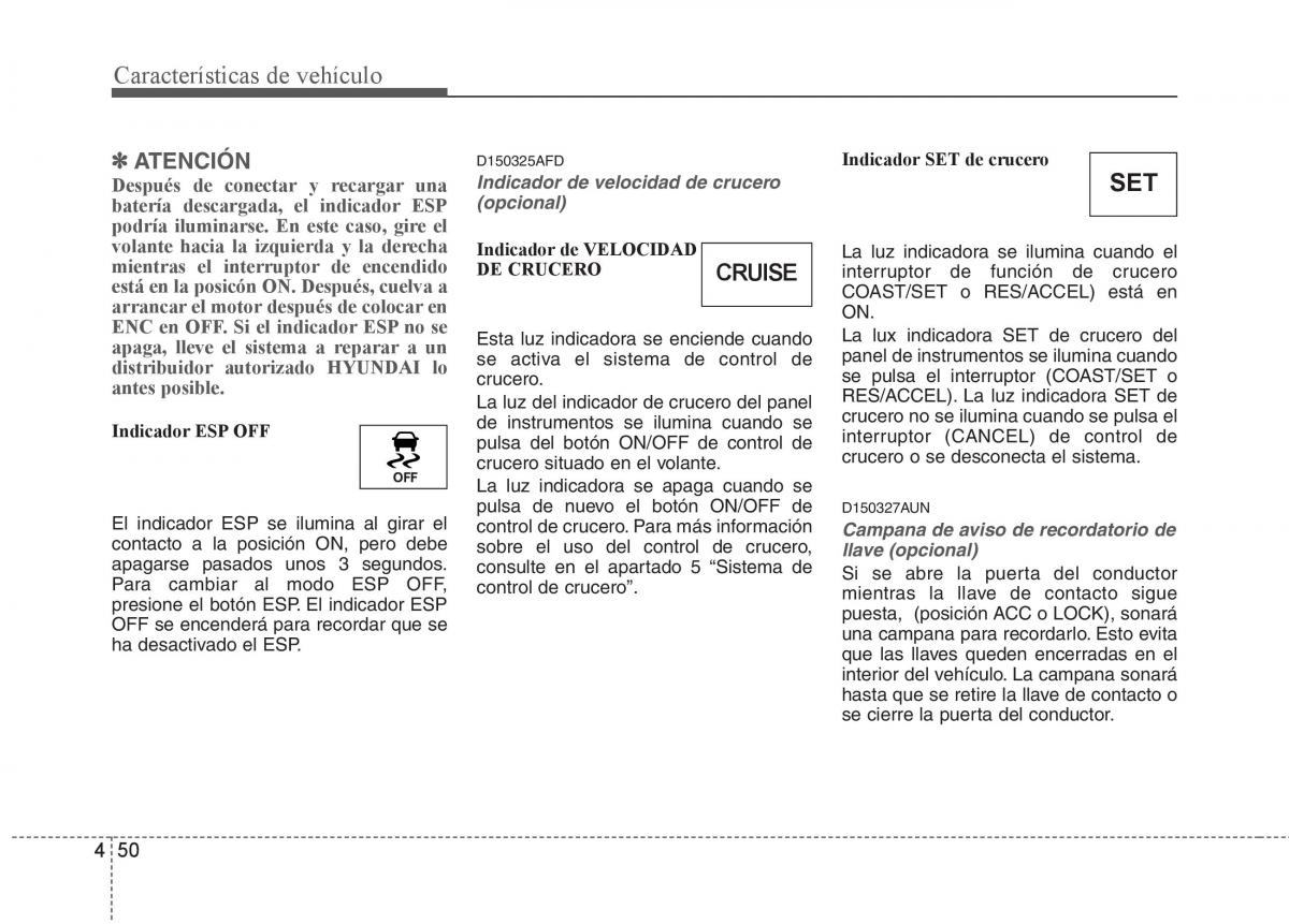 Hyundai i30 I 1 manual del propietario / page 130