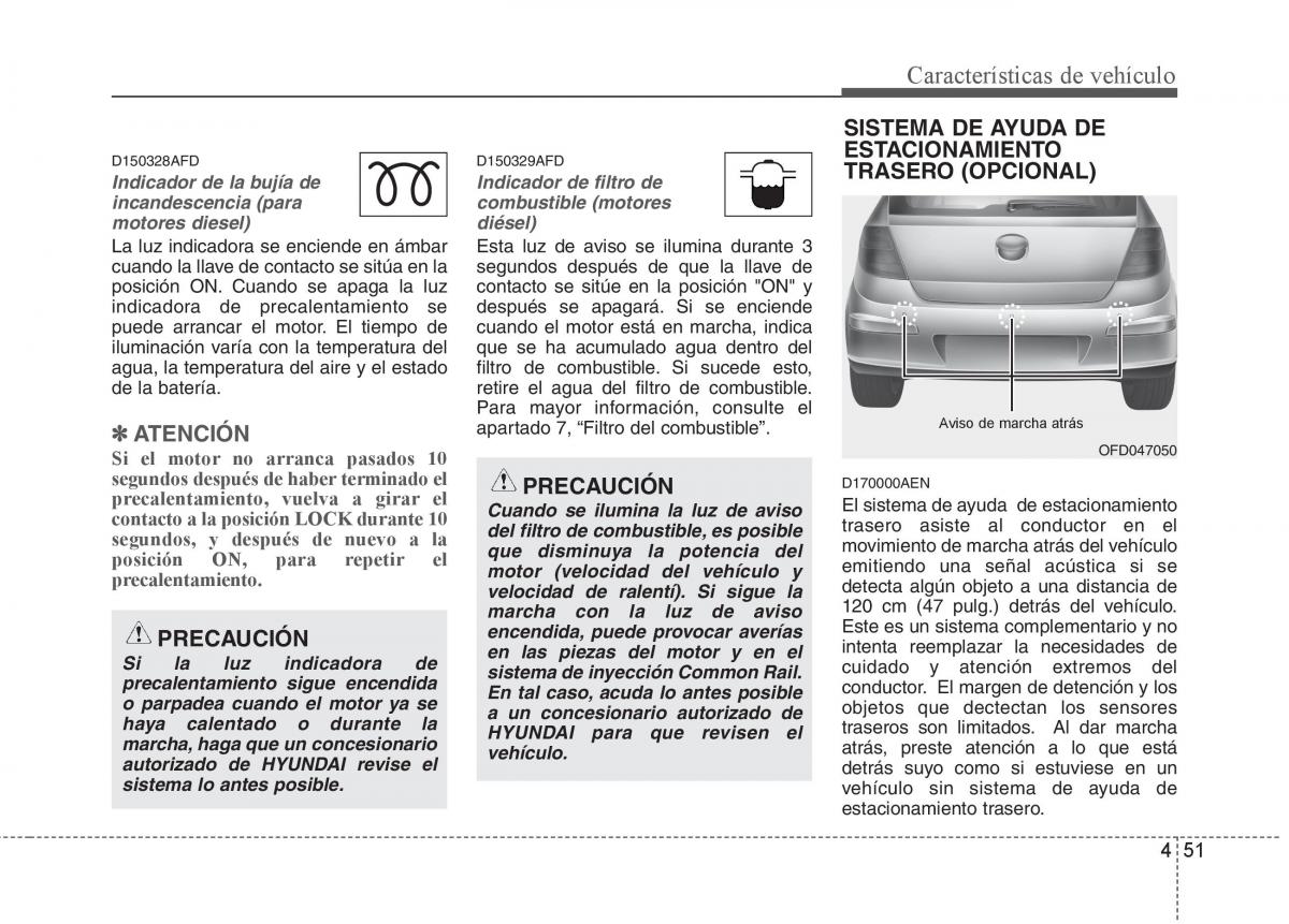 Hyundai i30 I 1 manual del propietario / page 131