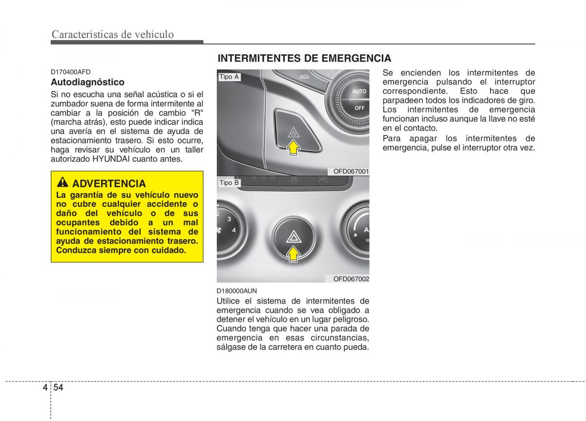 Hyundai i30 I 1 manual del propietario / page 134