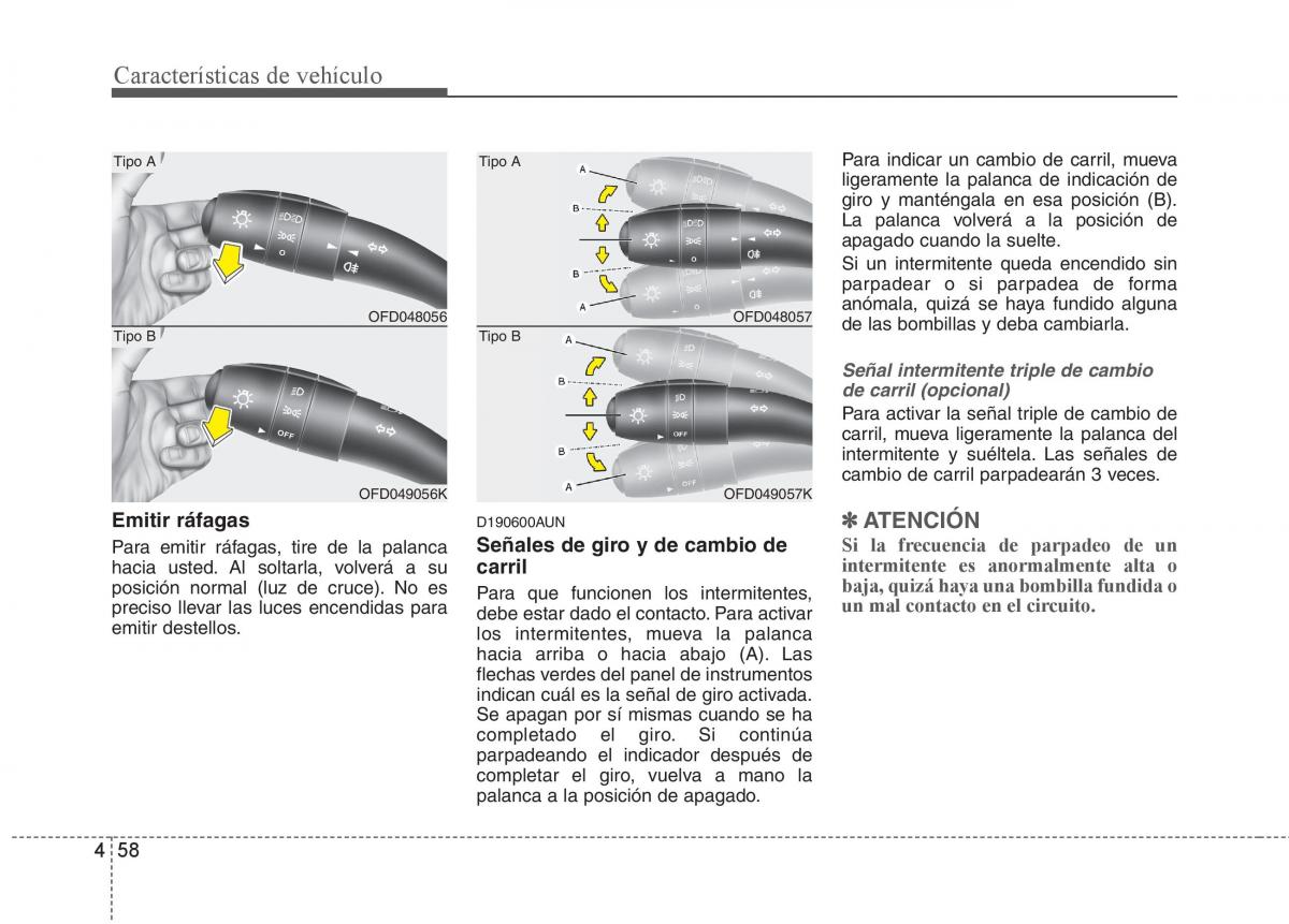 Hyundai i30 I 1 manual del propietario / page 138