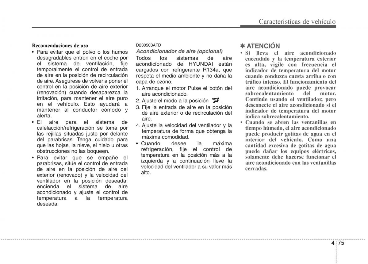 Hyundai i30 I 1 manual del propietario / page 155