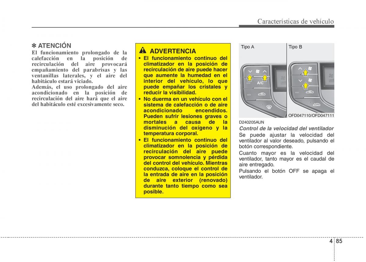 Hyundai i30 I 1 manual del propietario / page 165