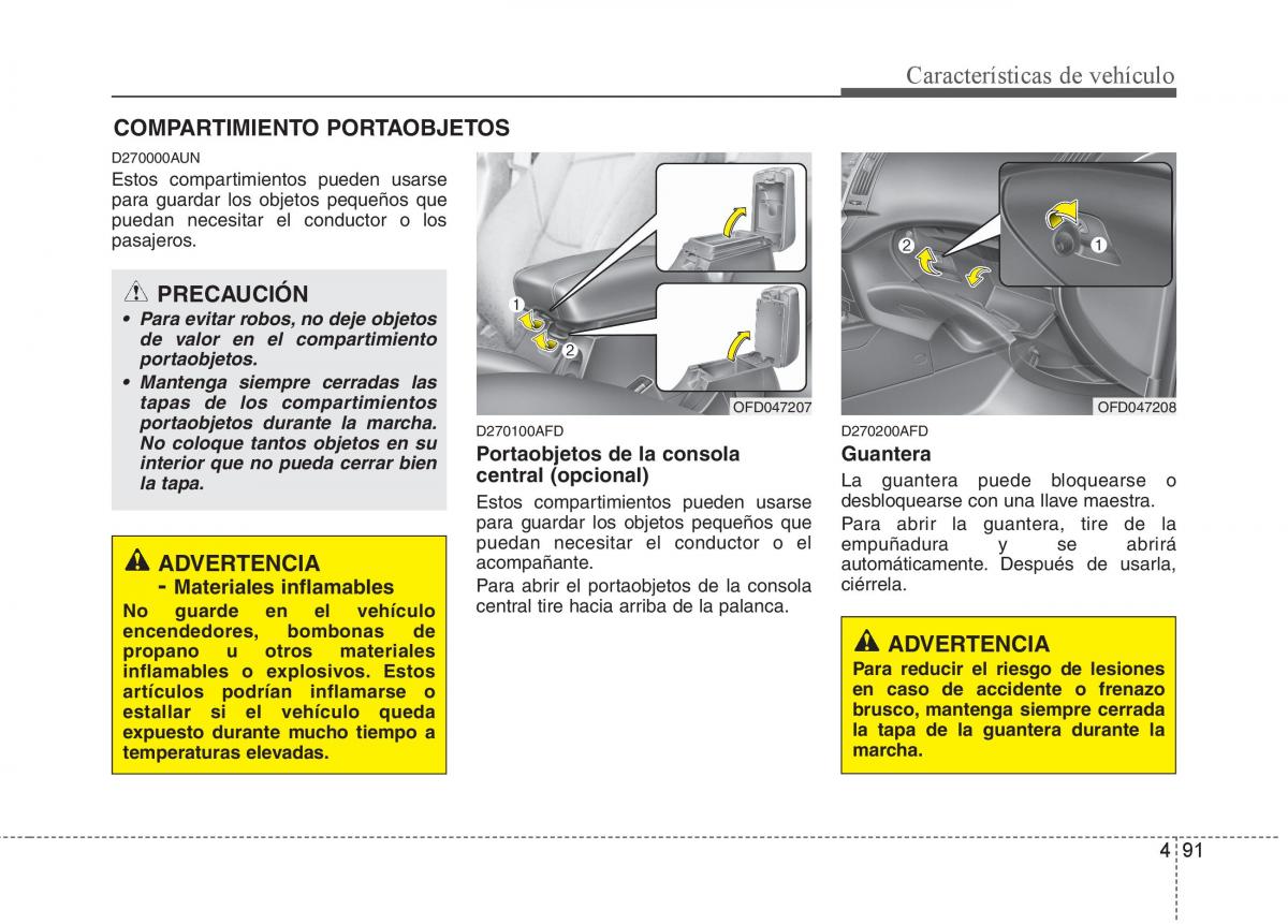 Hyundai i30 I 1 manual del propietario / page 171