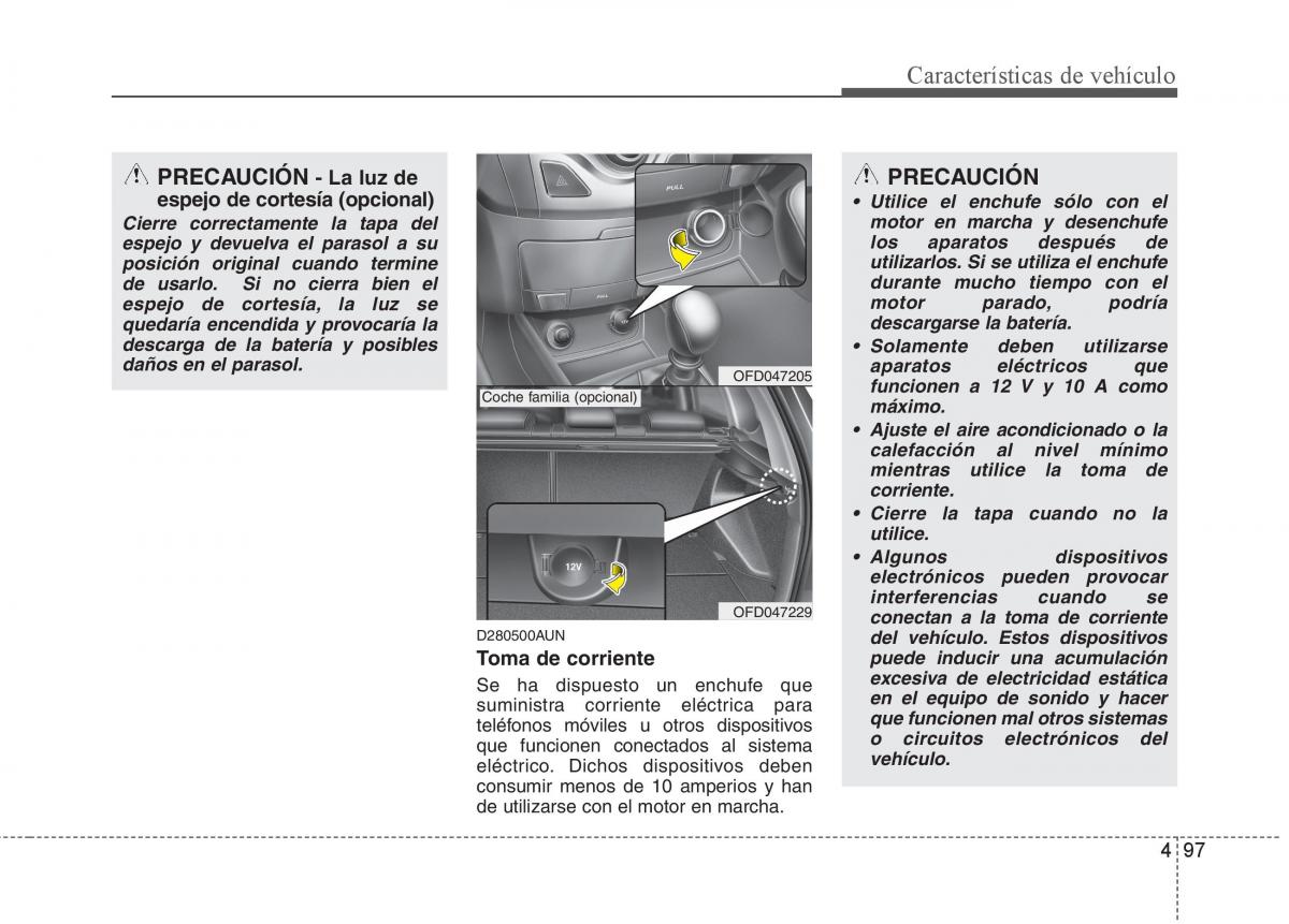 Hyundai i30 I 1 manual del propietario / page 177