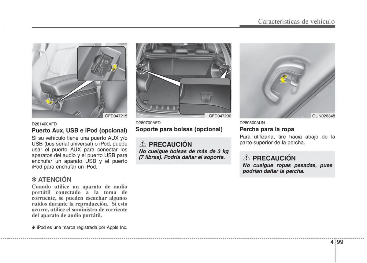 Hyundai i30 I 1 manual del propietario / page 179