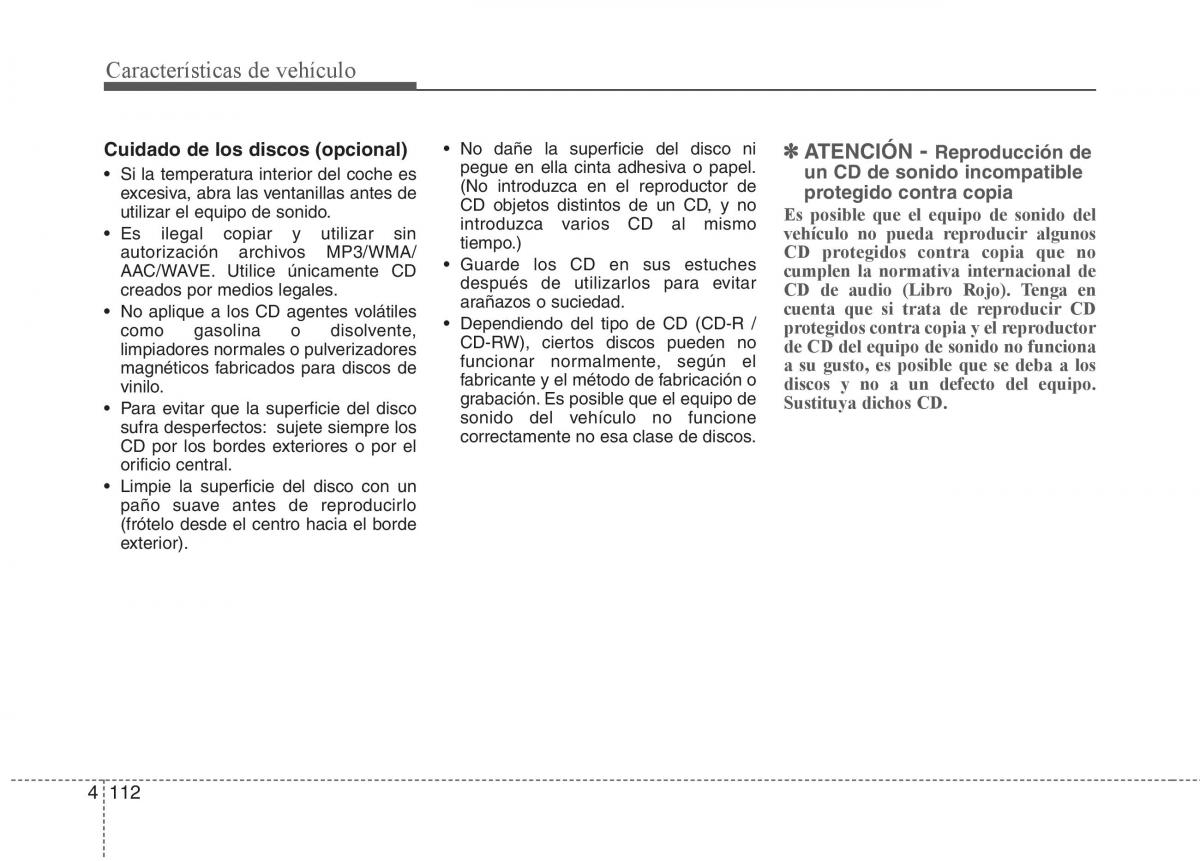 Hyundai i30 I 1 manual del propietario / page 192