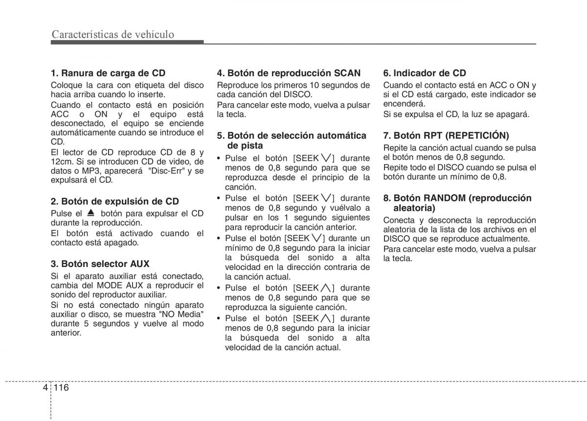 Hyundai i30 I 1 manual del propietario / page 196