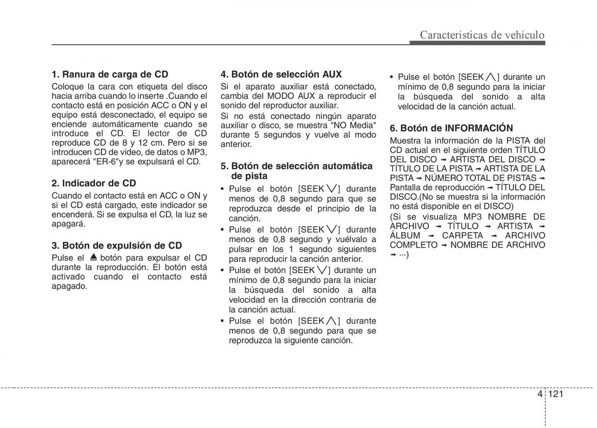 Hyundai i30 I 1 manual del propietario / page 201