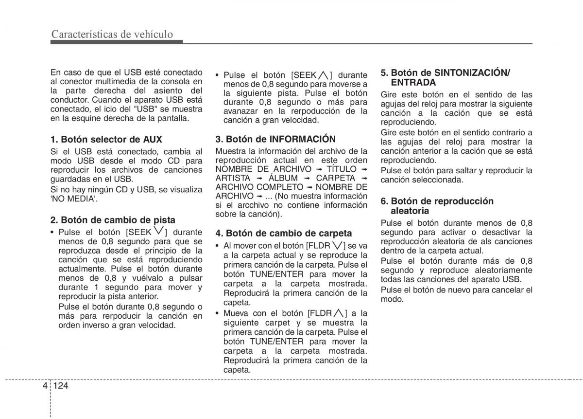 Hyundai i30 I 1 manual del propietario / page 204