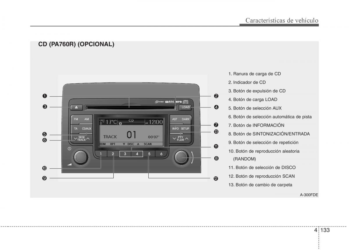 Hyundai i30 I 1 manual del propietario / page 213