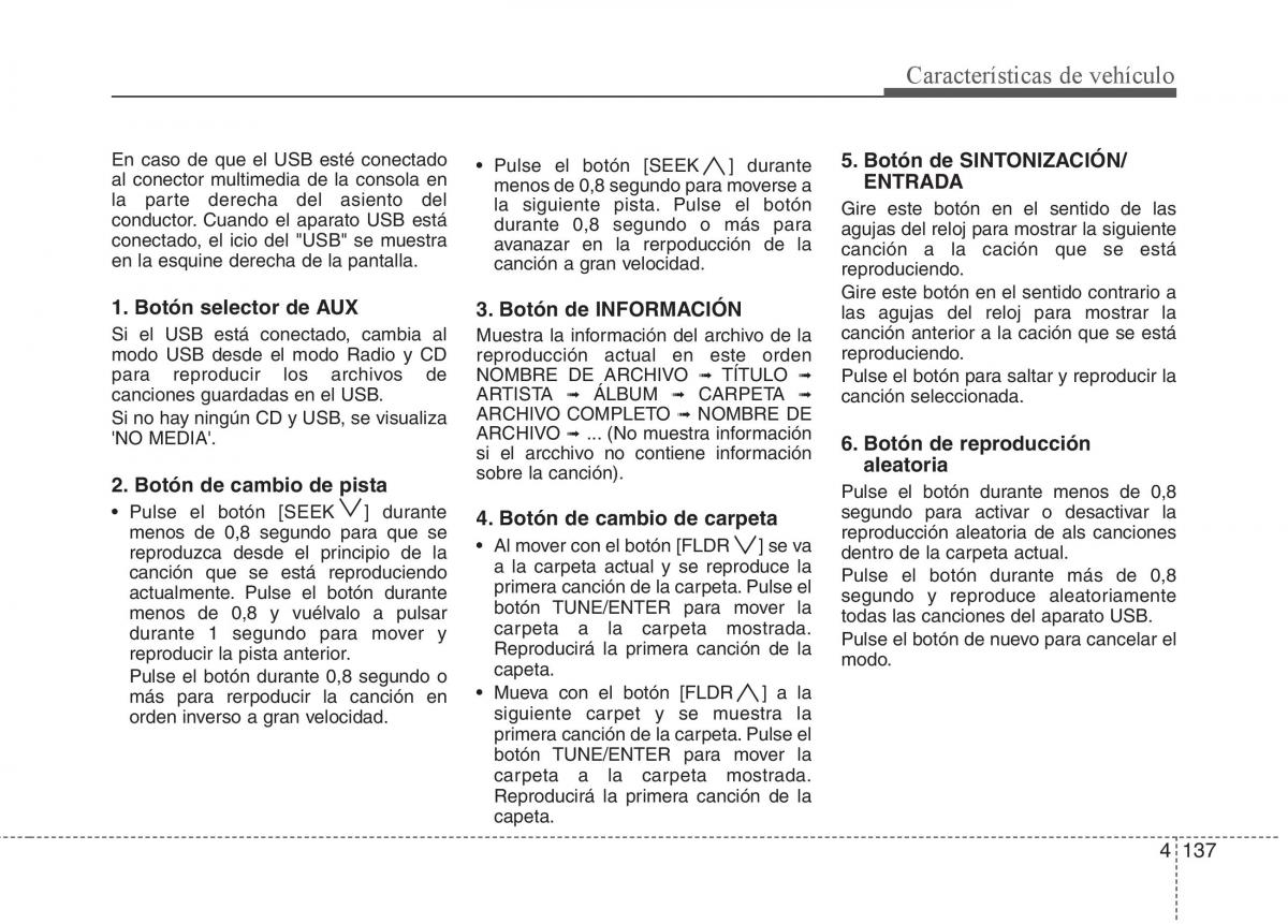 Hyundai i30 I 1 manual del propietario / page 217