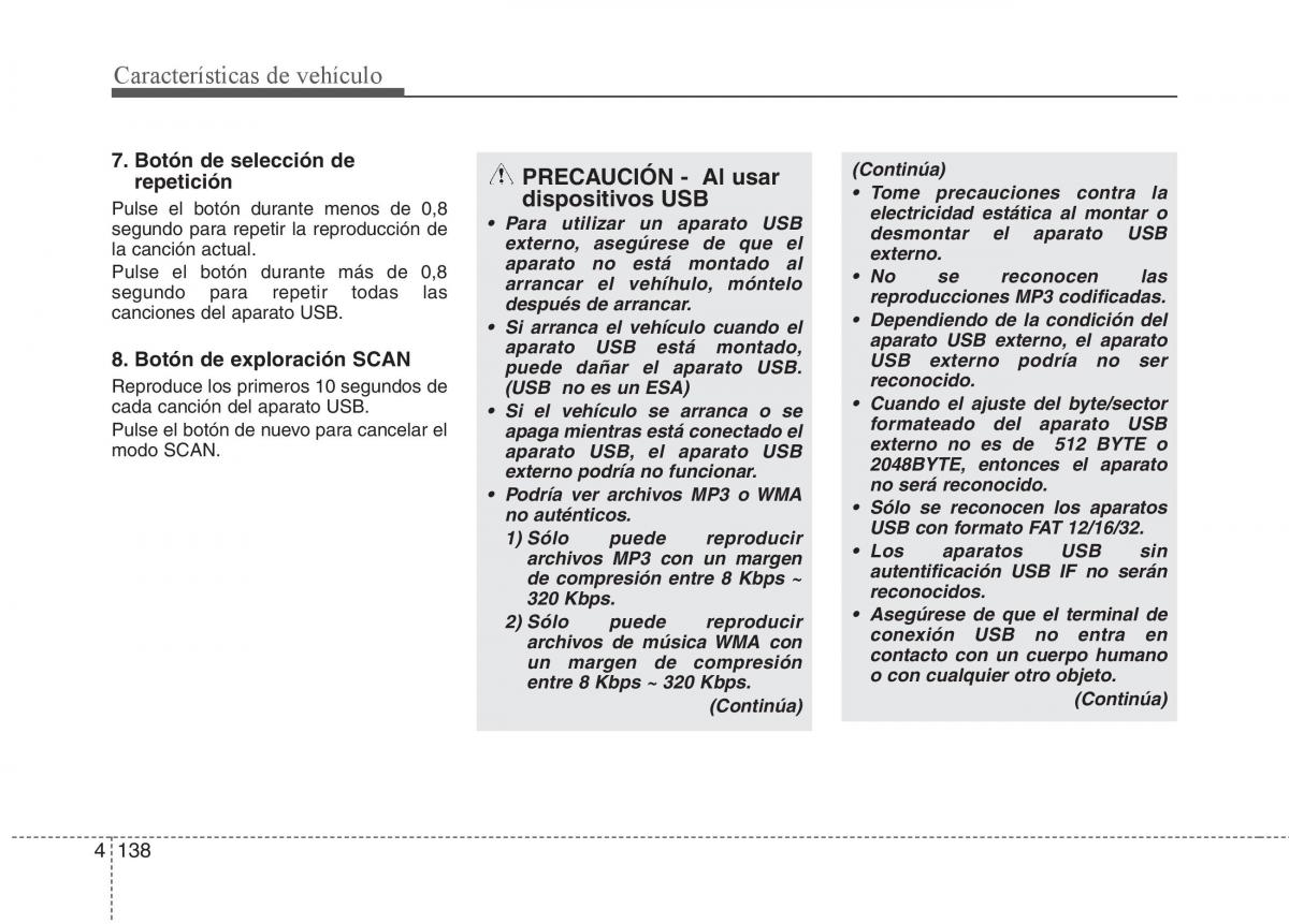 Hyundai i30 I 1 manual del propietario / page 218