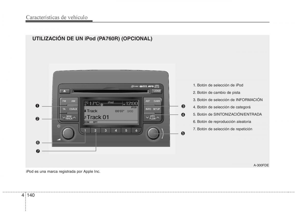 Hyundai i30 I 1 manual del propietario / page 220