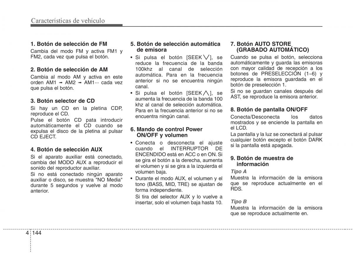 Hyundai i30 I 1 manual del propietario / page 224