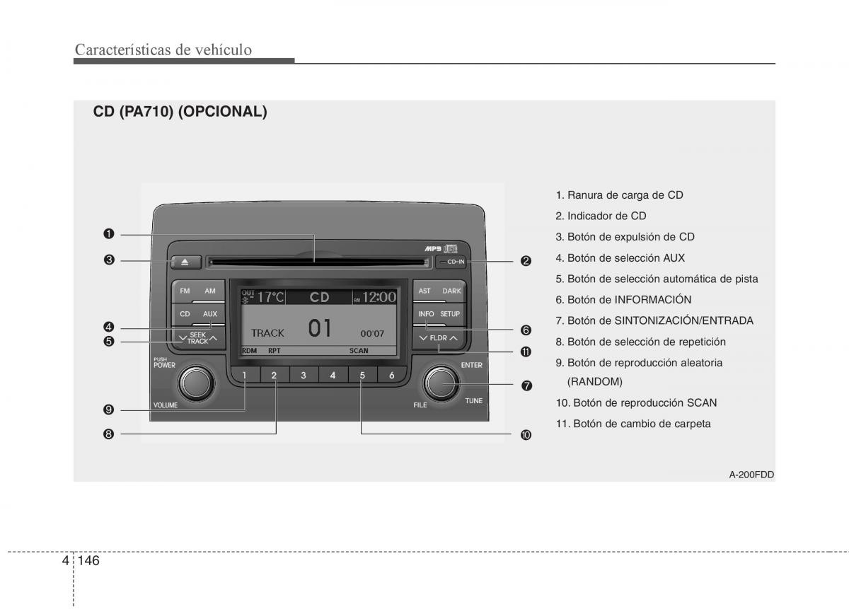 Hyundai i30 I 1 manual del propietario / page 226