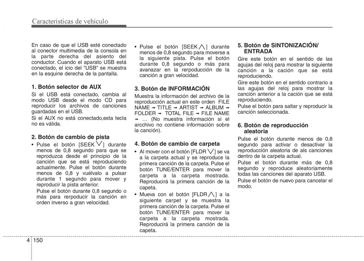 Hyundai i30 I 1 manual del propietario / page 230