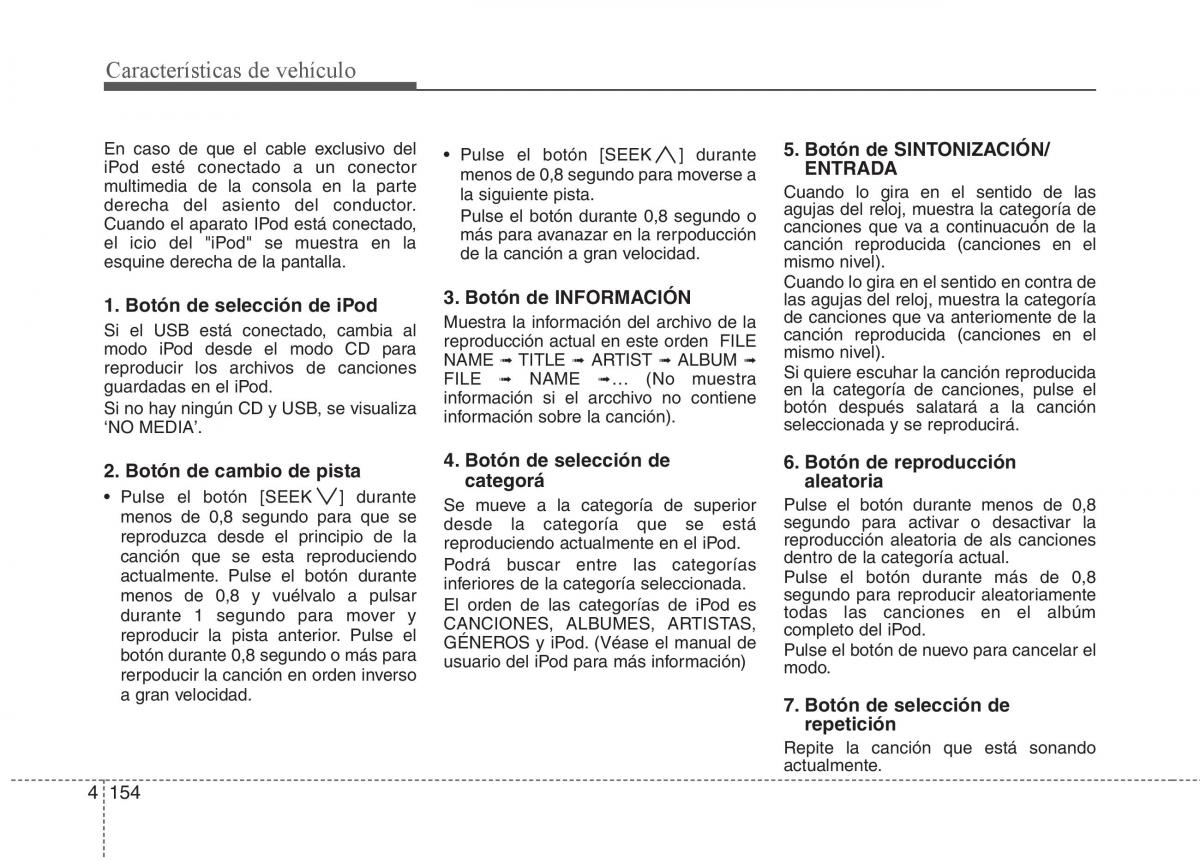 Hyundai i30 I 1 manual del propietario / page 234