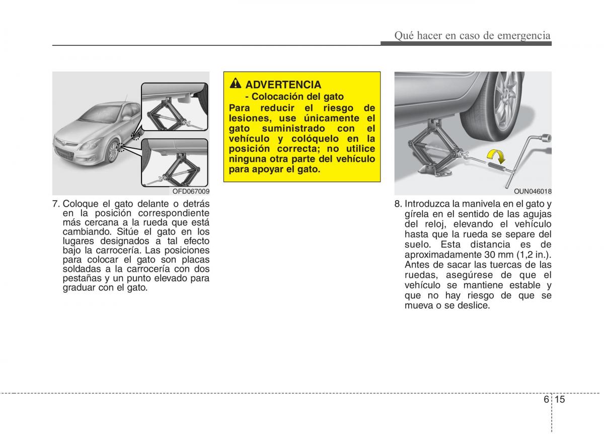 Hyundai i30 I 1 manual del propietario / page 263