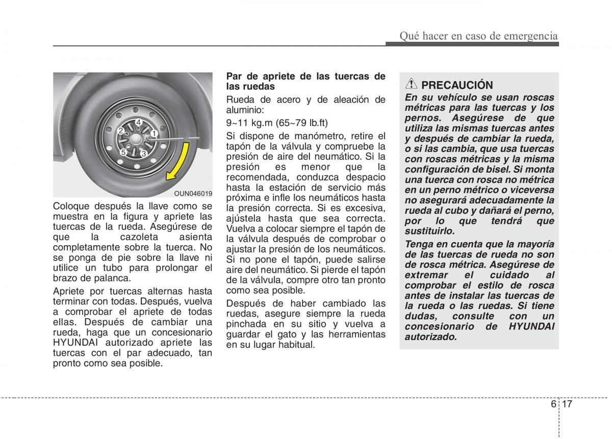 Hyundai i30 I 1 manual del propietario / page 265