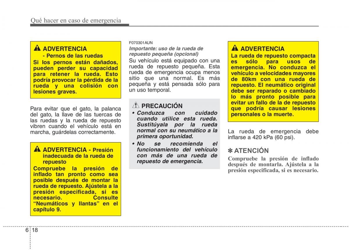 Hyundai i30 I 1 manual del propietario / page 266